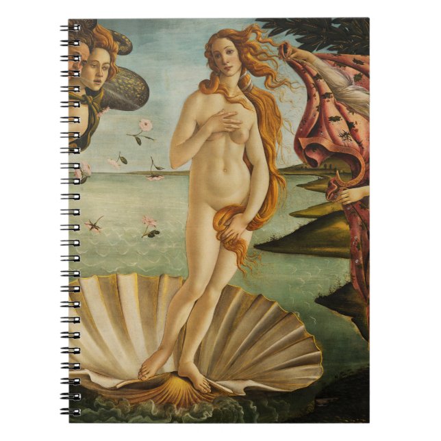 Botticelli The Birth of Venus Notebook (Front)