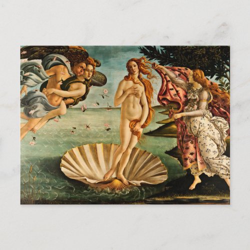 Botticelli _ The Birth Of Venus Postcard