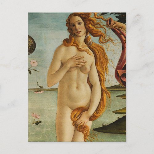 Botticelli The Birth of Venus Postcard