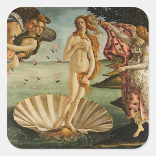 Botticelli The Birth of Venus Stickers