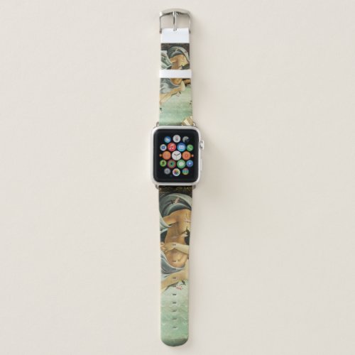 Botticelli The Birth of Venus _ Zephyr  Chloris Apple Watch Band
