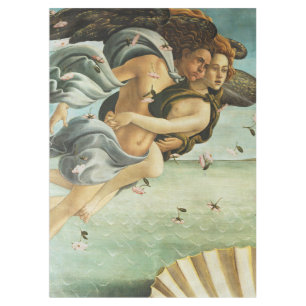 Botticelli "The Birth of Venus - Zephyr & Chloris" Tablecloth