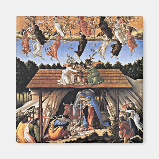 Botticelli: The Mystical Nativity Magnet (Front)