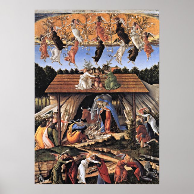 Botticelli: The Mystical Nativity Poster (Front)
