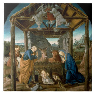 Botticelli - The Nativity, Ceramic Tile
