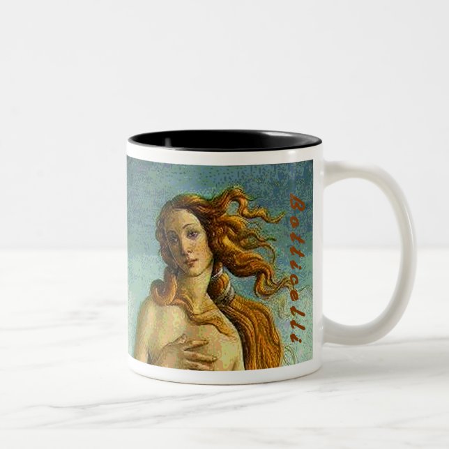 'Botticelli' Two-Tone Coffee Mug (Right)