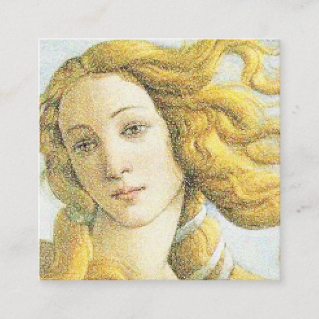 Botticelli Venus Calling Card (Front)