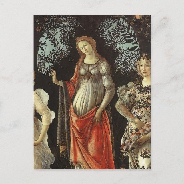  Botticelli Venus Goddess of Love Renaissance Art Postcard (Front)