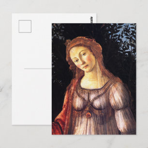 Botticelli Venus Goddess of Love Renaissance Art Postcard