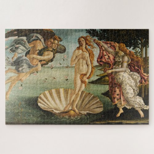 Botticellis Birth of Venus Italian Renaissance Jigsaw Puzzle