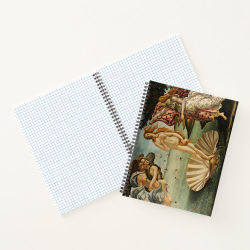 Botticellis Birth of Venus Italian Renaissance Notebook