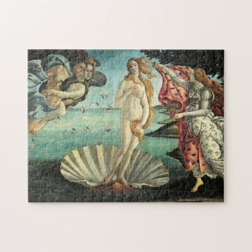 Botticellis Birth of Venus Renaissance Painting Jigsaw Puzzle