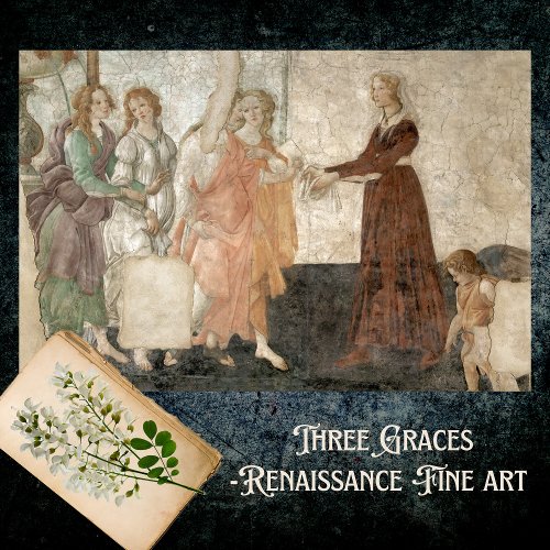 BOTTICELLIS GIFTS OF THE GRACES TISSUE PAPER