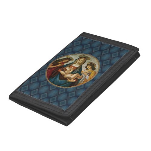 Botticellis Madonna And Child Trifold Wallet