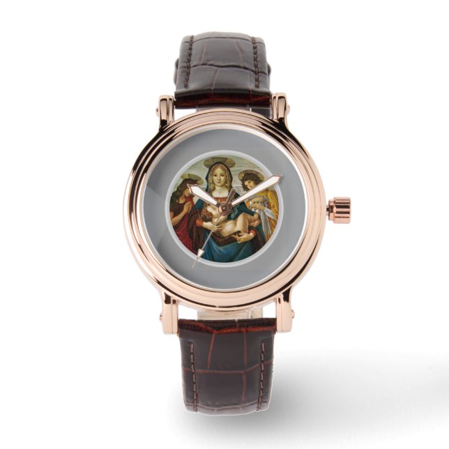 Botticelli's Madonna And Child Watch (Front)