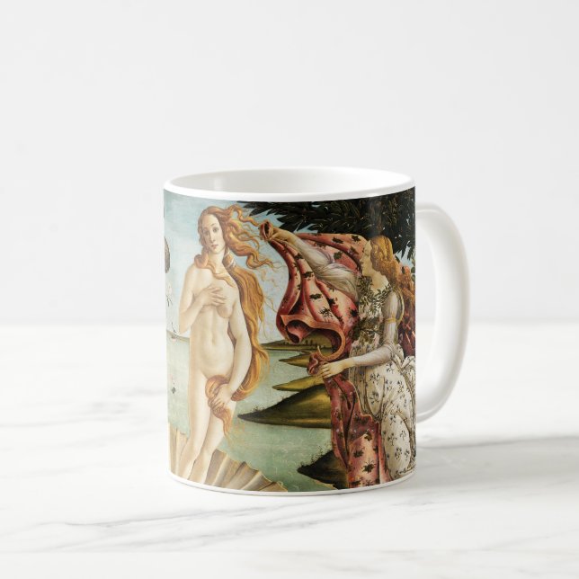 Botticelli's The Birth of Venus Coffee Mug (Front Right)