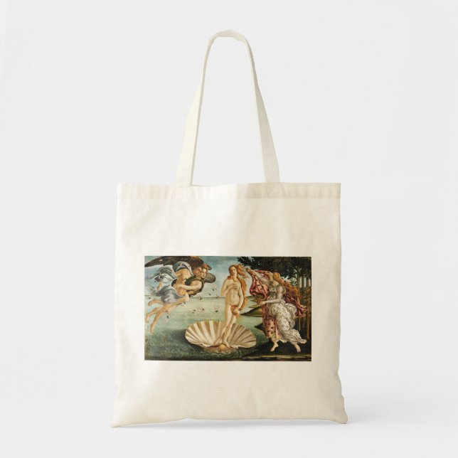 Botticelli's The Birth of Venus Tote Bag (Front)