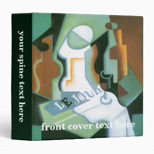 Bottle and Fruit Dish by Juan Gris, Vintage Cubism Binder