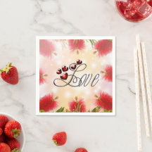 Bottle brush flower And Love 