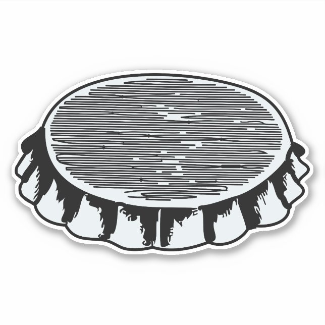 Bottle cap  sticker (Front)