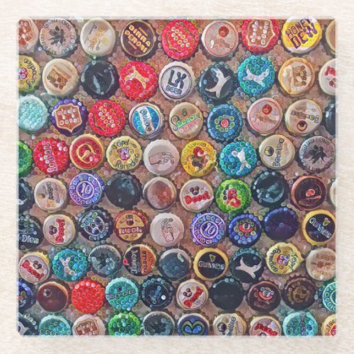 Bottle Caps Collection Coasters