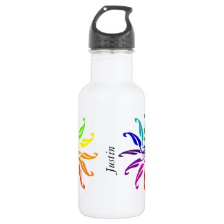 Bottle - Color Wheels with Name