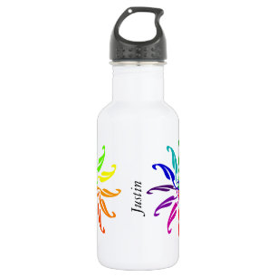 Bottle - Color Wheels with Name