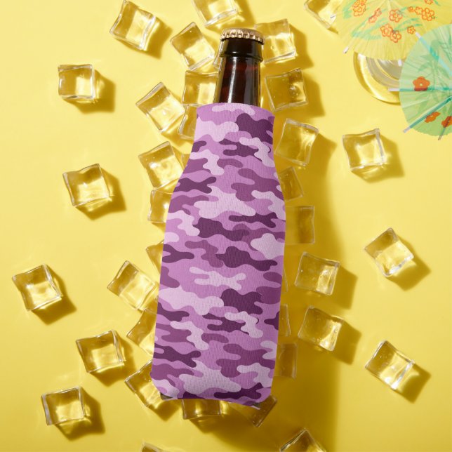 Bottle Cooler-Pink Camo  Cooler (In Situ Summer)