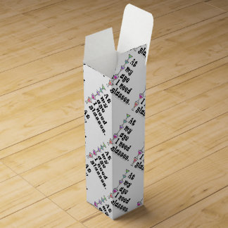 BOTTLE GIFT BOXES - At My Age I Need GLASSES