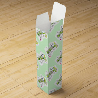 BOTTLE GIFT BOXES - MOJITO RECIPE COCKTAIL ART