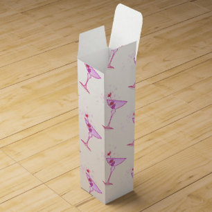 BOTTLE GIFT BOXES - PINK MARTINI