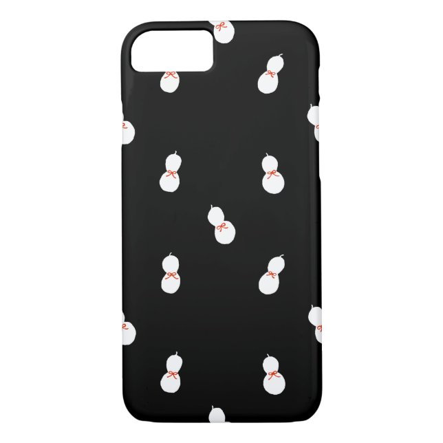 Bottle Gourd with Ribbon Pattern Case-Mate iPhone Case (Back)