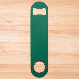 Bottle Green Solid Color  Bar Key