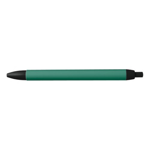 Bottle green solid color  black ink pen