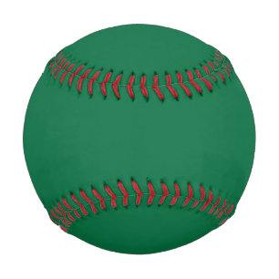 Bottle Green Solid Color Classic Elegant Baseball
