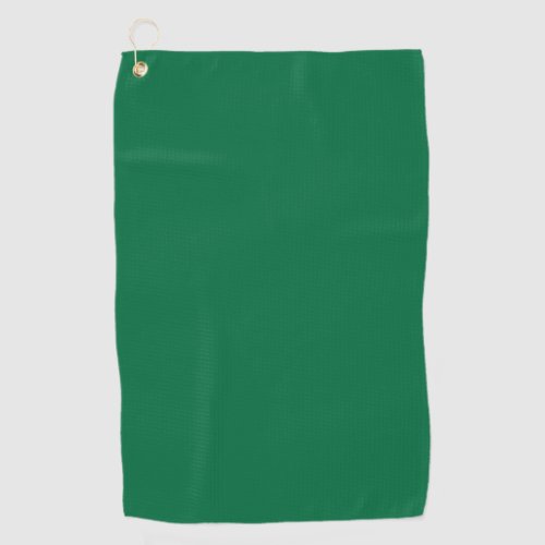Bottle Green Solid Color  Classic  Elegant Golf Towel