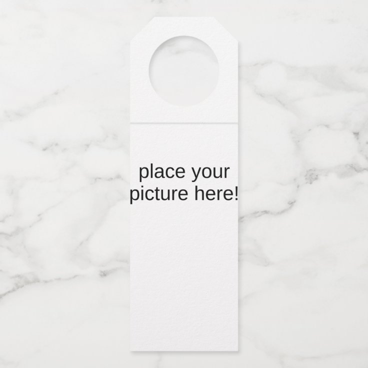Bottle Hanger template | Zazzle