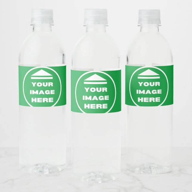 Bottle Label - Personalized - Add Image / Text  (Bottles)