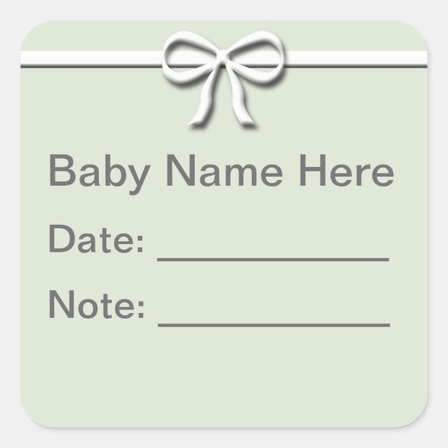 Bottle Labels (Front)