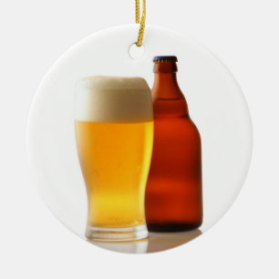 Bottle of Beer Christmas Ornament