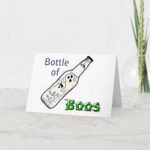Bottle of Boos Card