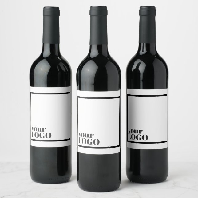 Bottle Of Brand Wine Label (Bottles)