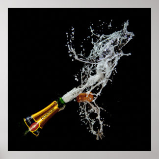 Bottle of Champagne	 Poster/Print Poster