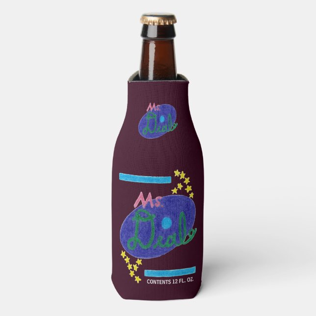 Bottle of Ms. Deal Soda (Bottle Cooler) Bottle Cooler (Bottle Front)