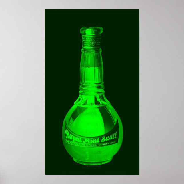 Bottle of Royal Mint Sauce 1905 Poster (Front)