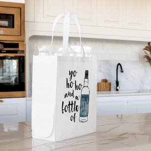 Bottle of Rum Reusable Bag