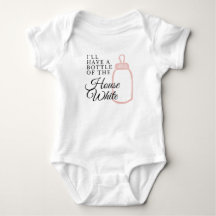Bottle Of The House White Funny Boy Girl