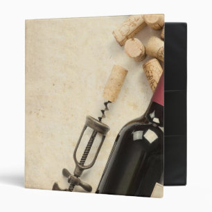 Bottle of Wine Binder