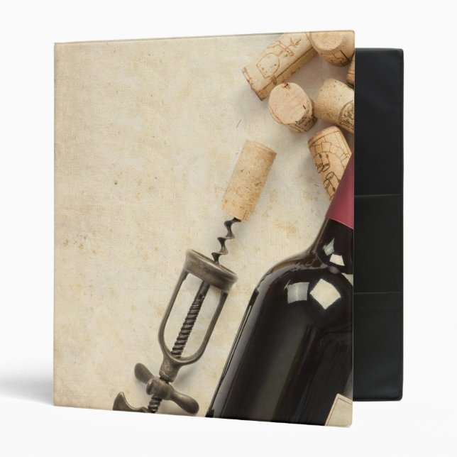 Bottle of Wine Binder (Front/Inside)