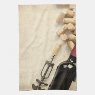Bottle of Wine Towel